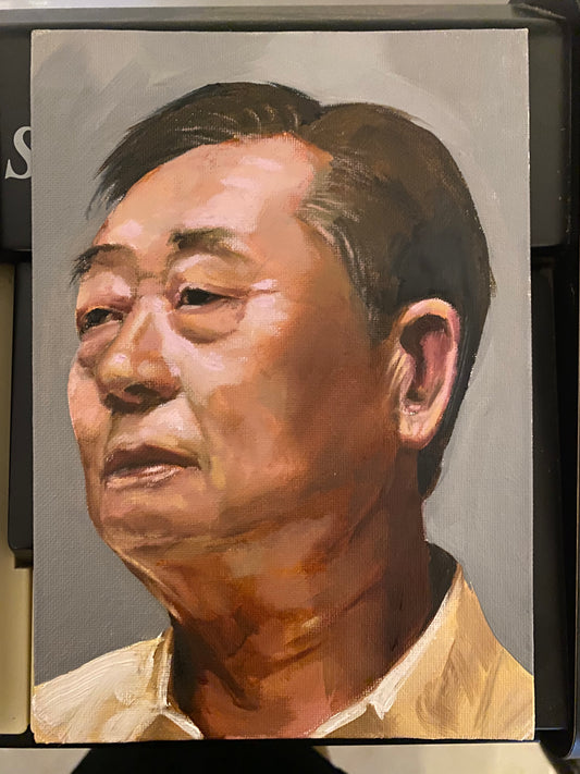 Day 16: Portrait Painting A Day