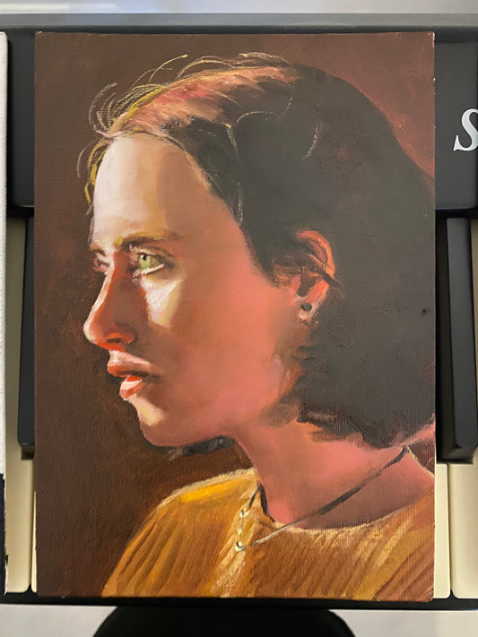 Day 17: Portrait Painting A Day
