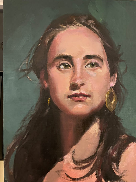 Day 6: Portrait Painting A Day