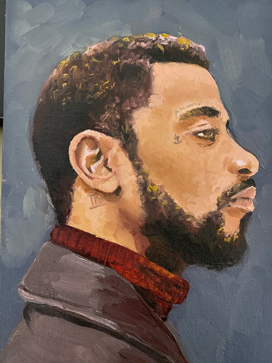 Day 9: Portrait Painting A Day