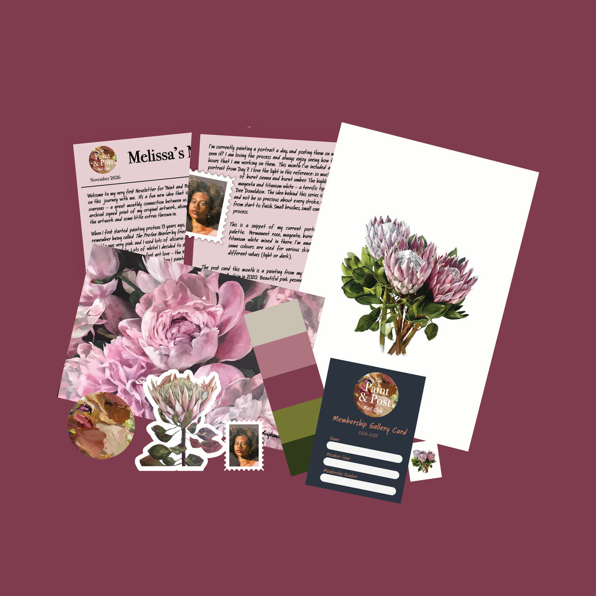 Paint & Post Mail Club - November Edition
