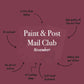Paint & Post Mail Club - November Edition
