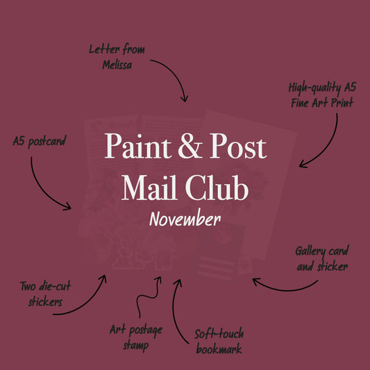 Paint & Post Mail Club - November Edition